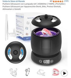 Pulitore Ultrasuoni UV 190ML