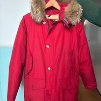 Piumino donna Woolrich rosso