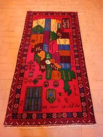 Tappeto Persiano Belucistan cm. 200 x 100.