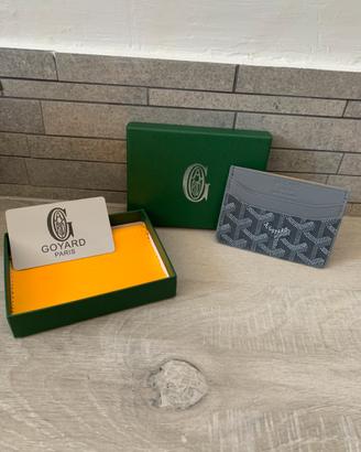 Portacarte Goyard grigio