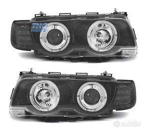 FARI BMW SERIE 7 E38 98-01 ANGEL EYES FONDO NERO