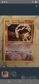 Sabrina's Alakazam carta pokemon
