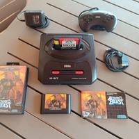 Sega Megadrive 2 + Pad + Cavi + Giochi