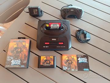 Sega Megadrive 2 + Pad + Cavi + Giochi