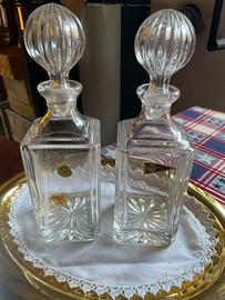 bottiglie decanter crystal rcr 