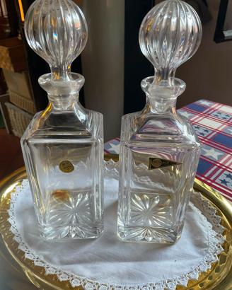 bottiglie decanter crystal rcr 