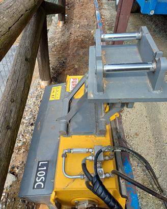 trincia escavatore tagliaerba