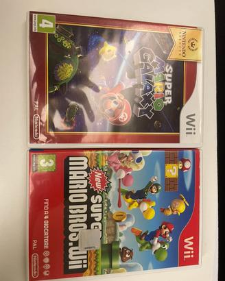 Mario bros e mario galaxy