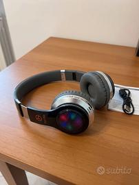 Cuffie Bluetooth Wireless Radio FM MicroSD Nuove