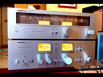 LENCO A500 Amplificatore + LENCO T300 Tuner