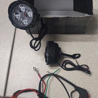 Faretti supplementari moto scooter o monopattino e