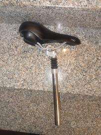 Sella con cannotto ammortizato originale Bianchi 