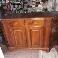 credenza in noce massiccio