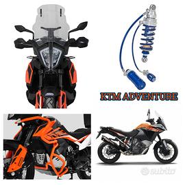 Ktm Adventure accessori protezioni scarico filtro