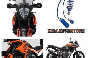 Ktm Adventure accessori protezioni scarico filtro