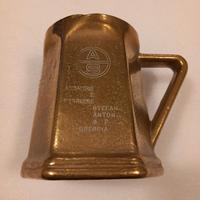 Acciaierie A.Stefana - boccale in ottone pesante