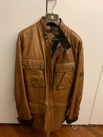 Giubbetto in pelle Belstaf marrone