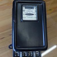 contatore elettrico vintage anni 70 380 volt