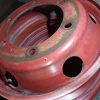 2 Cerchi in acciaio 5,25x17,5 tbl autocarro 6 fori