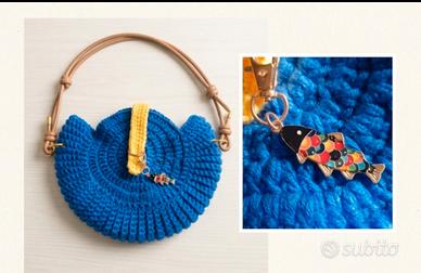 borsa all' uncinetto 