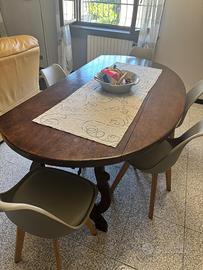 TAVOLO IN LEGNO ANTICO