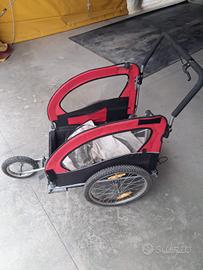 Rimorchio/passegino bici