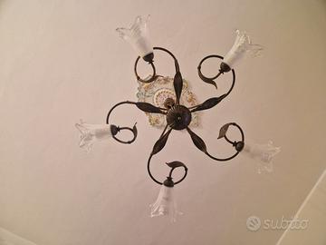 lampadari  arte povera