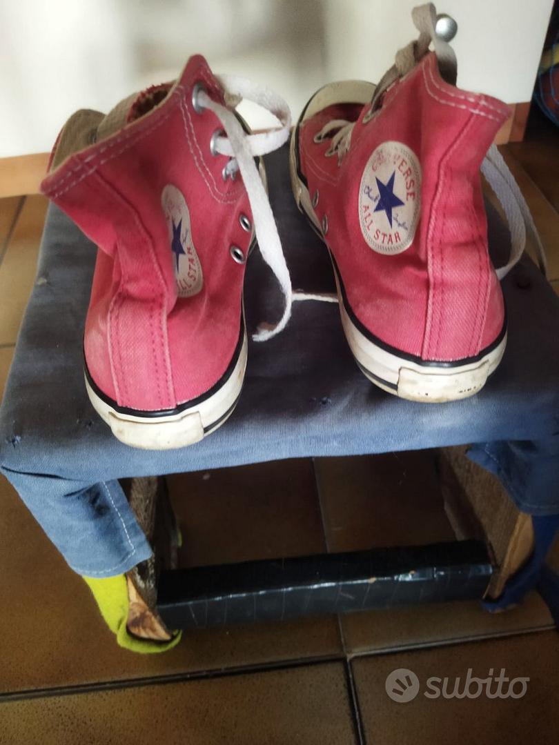 Converse rosse alte prezzo best sale