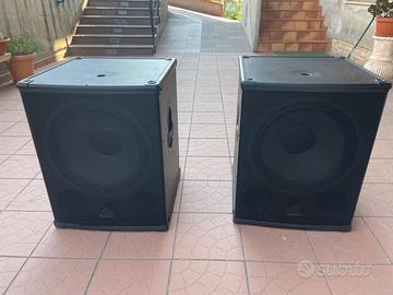 Coppia Subwoofer 18”