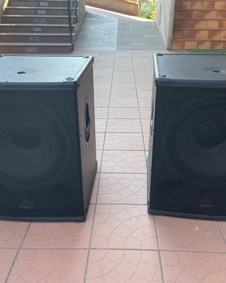Coppia Subwoofer 18”