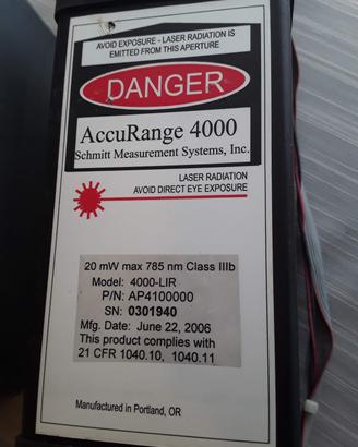 Misuratore Laser Ranger Accu Range 4000 LR