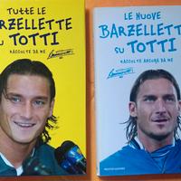  2 LIBRI  BARZELLETTE SU TOTTI