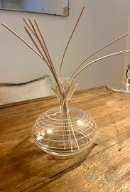 Vaso/infusore in vetro soffiato a mano - Vergani