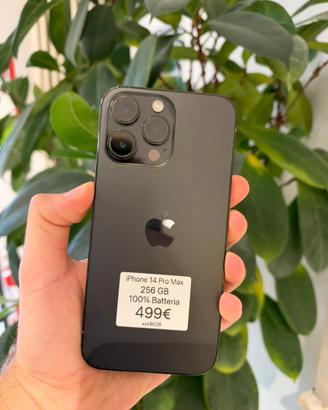 iPhone 14 Pro Max - 256 - 100% Batteria
