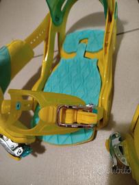 attacchi snowboard Salomon vendetta taglia M.