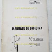 Moto Guzzi V35 III-V75 1986 Var. Manuale Officina