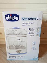 Chicco SterilNatural Sterilizzatore 2 in 1, Per 6