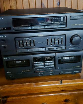 impianto stereo sony