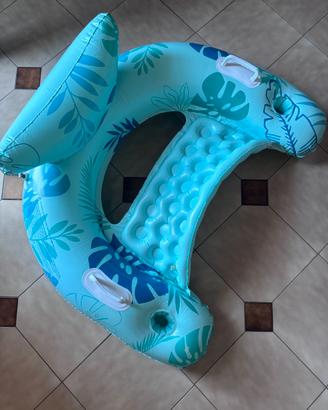 sedia gonfiabile per piscina