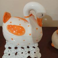 Tris papere in ceramica 