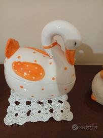 Tris papere in ceramica 