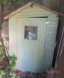 Casetta in legno da giardino