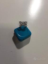 Anello Elanza in argento 925 con brillantini