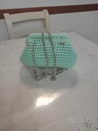 Borse fatte a mano di cotone con porta monete