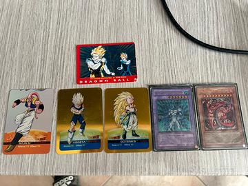 Dragon Ball Z e Yu-Gi-Ho You 6 carte