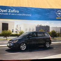 Manuale uso Opel Zafira