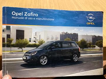 Manuale uso Opel Zafira
