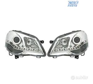 FARI VOLKSWAGEN VW POLO 9N3 05-09 LUCE DIURNA FOND