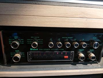 Preamplificatore Mcintosh c33