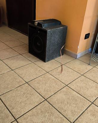 subwoofer 300 watt con cavi RCA